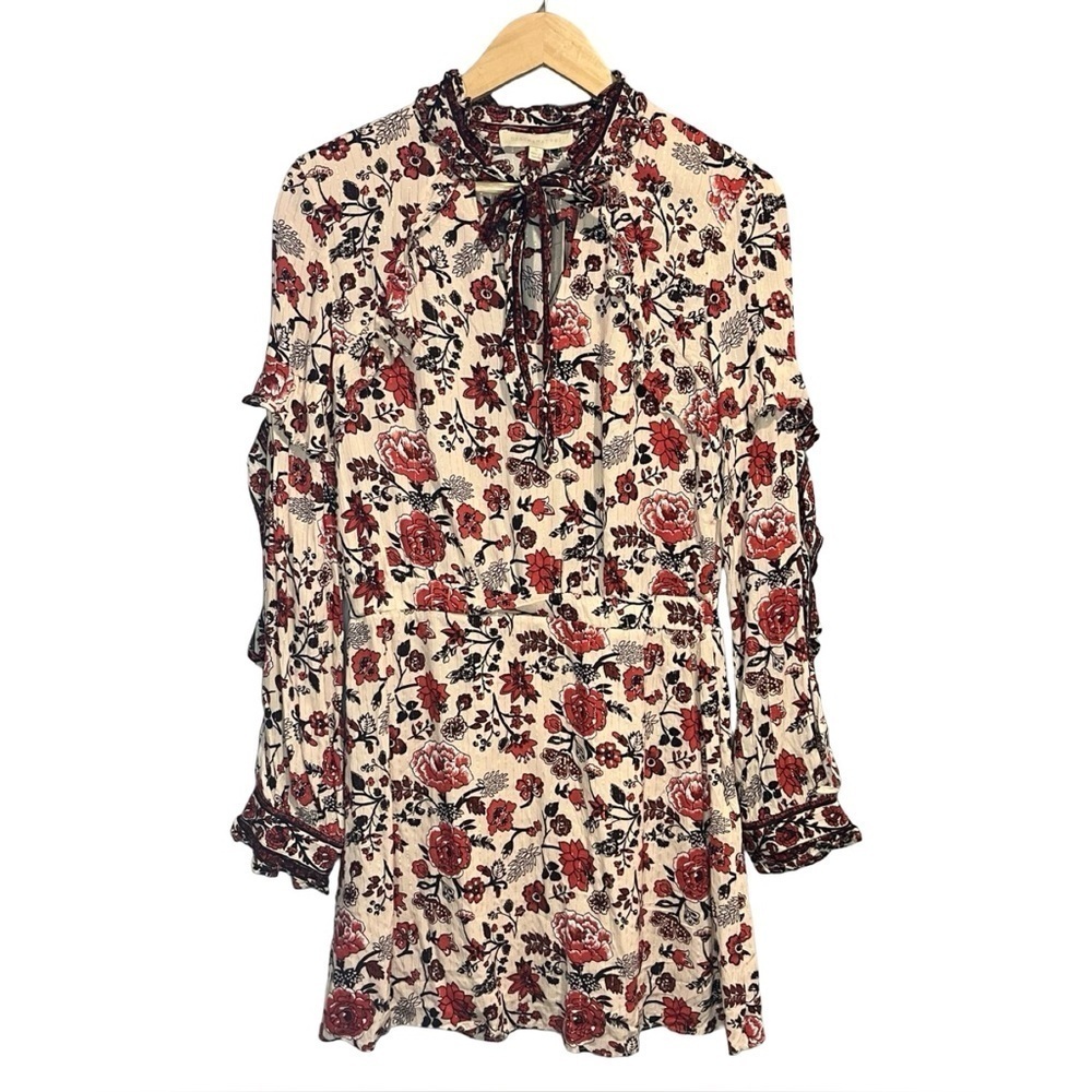 NWT Dance & Marvel Amber Floral Long Sleeve Mini Dress